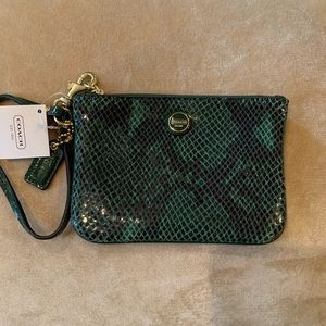 Coach Snakeskin Small Wrislet